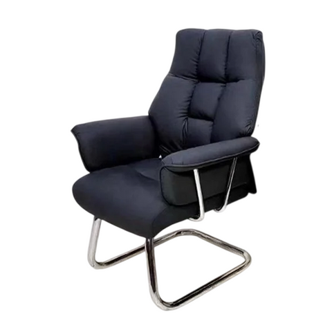 Olmecs Low Back PU/Leather Office Executive Chair for Manager Black