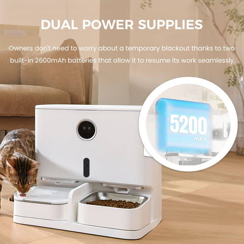 Pet Marvel 2 In 1 Pet Feeder and Water Dispenser