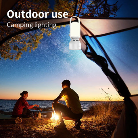 Outdoor Camping RGB Light With Bluetooth Speaker 5.1 1800mAh