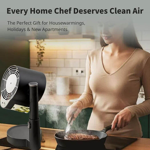 Portable Kitchen Range Hood – Ductless Smoke Extractor Fan