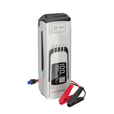 RAVPower 3-in-1 Jump Starter with 24000mAh Power Bank And LED Flashlight