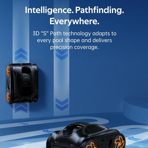 iGarden Robotic Pool Cleaner K Series, Up to 3.5H Runtime Cordless Pool Vacuum