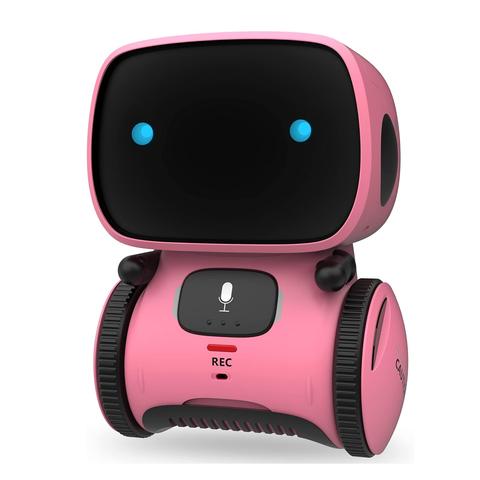 AT Robot with Voice Control Interactive Talking Robot with Lights Sounds, Educational Toy