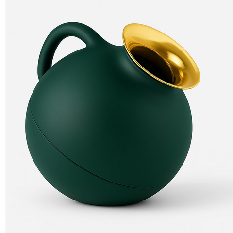 Vacuum Jug Globe 1.0L Stylish Thermos Jug for Hot & Cold Drinks, Double-Walled Insulation Danish Design -  Eva Solo