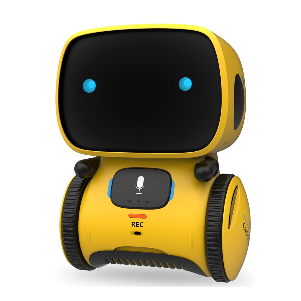 AT Robot with Voice Control Interactive Talking Robot with Lights Sounds, Educational Toy