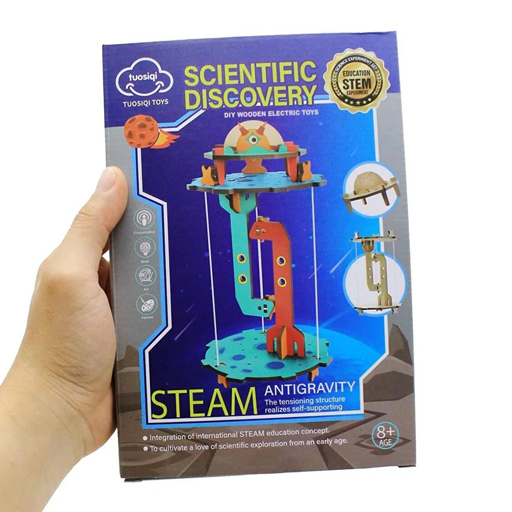 STEM DIY Science Project-Science Experiment- DIY Wooden Toys- Antigravity
