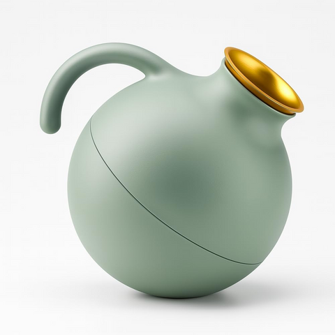 Vacuum Jug Globe 1.0L Stylish Thermos Jug for Hot & Cold Drinks, Double-Walled Insulation Danish Design -  Eva Solo