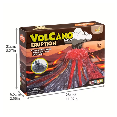 Creative Volcano Kit - Erupting Volcano Science Kit, STEM Science and Educational Toys
