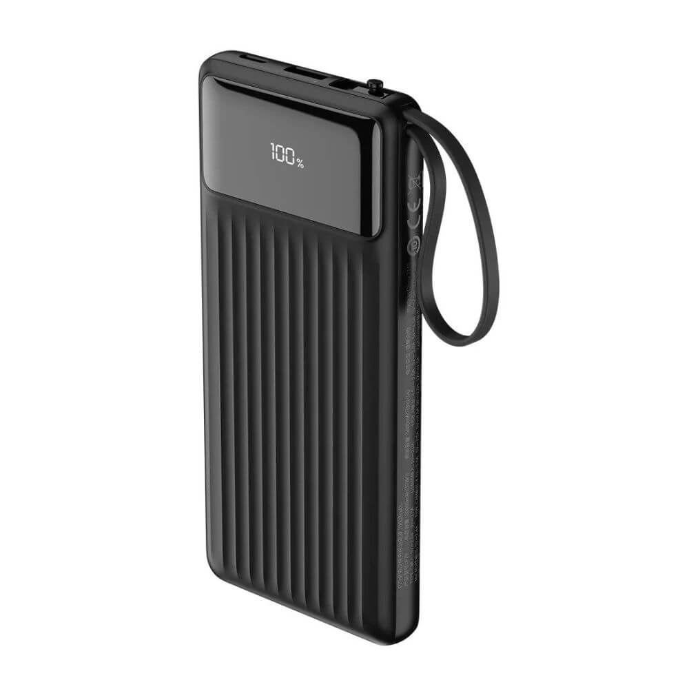 ROCK P80 Fast Charge Power Bank with 4 Cable 20000mAh Portable Power Bank