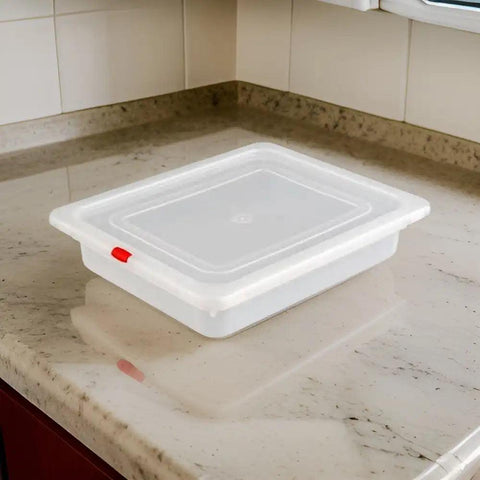 Olmecs PP 1/2 Half Size Food Pan-2 With Air Tight Lid 32x26x7 Cms