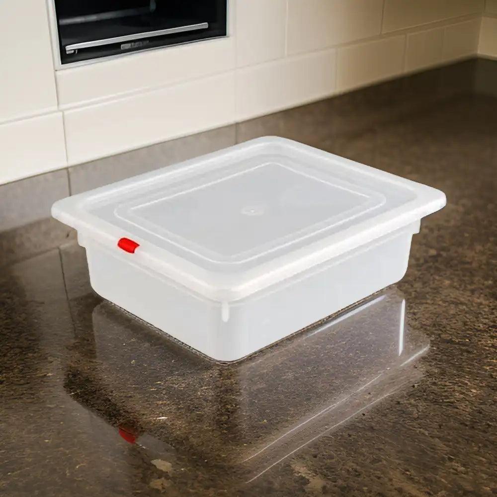 Olmecs PP 1/2 Half Size Food Pan-4 With Air Tight Lid (32x26x10 Cms)