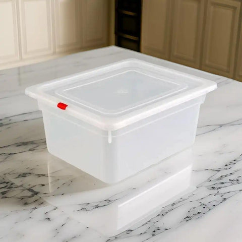 Olmecs PP 1/2 Half Size Food Pan-6 With Air Tight Lid  (32x26x15 Cms)