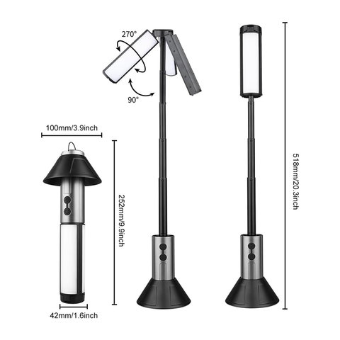 Rechargeable Multifunctional Camping Light YD-2324