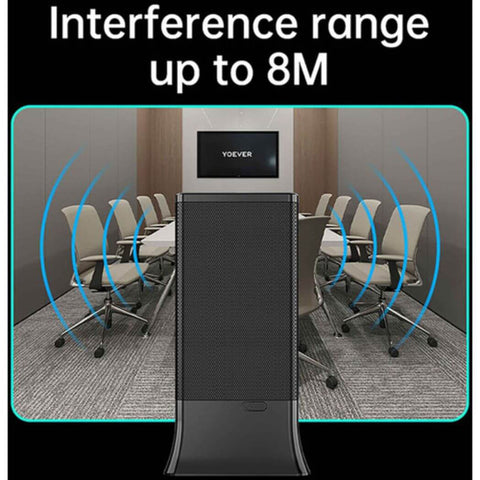 Recording Terminator Privacy Security Guard – Voice Jammer F12 Anti Recorder Blocker