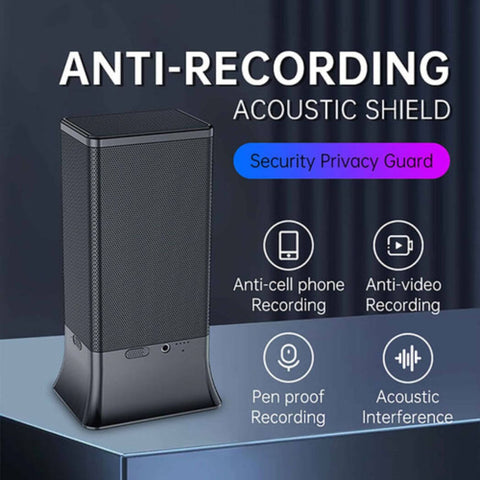 Recording Terminator Privacy Security Guard – Voice Jammer F12 Anti Recorder Blocker