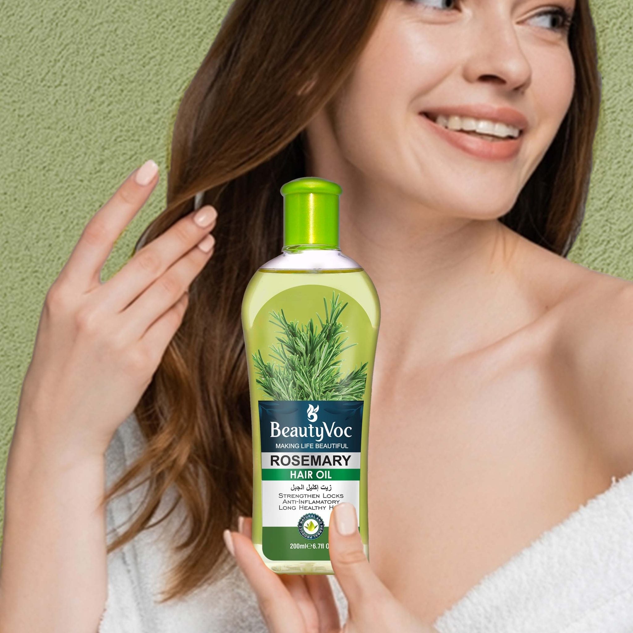 Beauty Voc’s  Rosemary Hair Oil