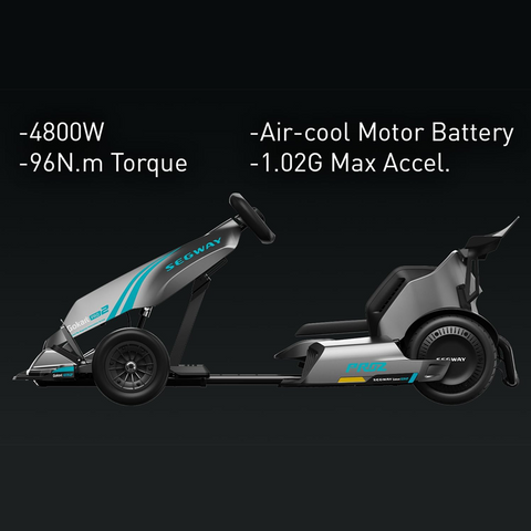 Ninebot GoKart Pro Upgraded Version 4800W 40kmh Speed