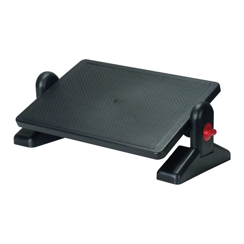 Aidata  Plastic Ergo Footrest, Black