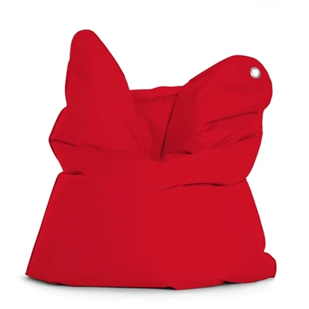 B&S The Bull Bean Bag – Flame Red | Comfort & Style Bean Bag with Polystyrene Fillings