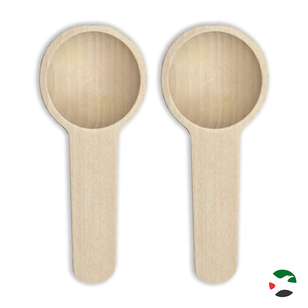 Willow 12Pcs Wooden Spoon, Bath Salt Spoons, Wooden Spoon, Small Spoon for Glasses