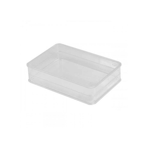 Small Rectangular Crystal Containers (1 gram) D1 - CLEAR 12 / Pack 7x5x1.5 Cms - Willow