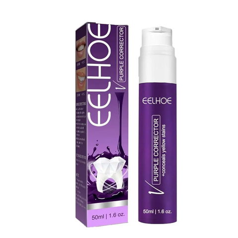 Eelohe Purple Corrector Teeth Whitening Toothpaste - 50ml