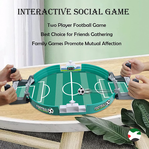 Tabletop Football Game Set for Kids, Desktop Soccer Game with 4 Footballs,