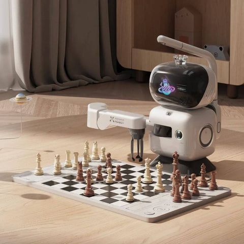 SenseRobot Chess – AI Chess Robot with Robotic Arm – 25 AI Levels, 1200+ Exercises