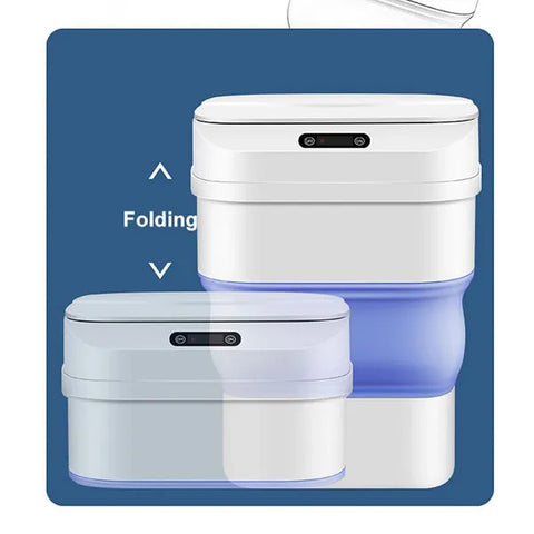 Smart Sensor Folding Trash Can Dustbin 17.5L