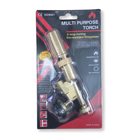 Gas Torch Head, Gas Shot Blow Torch, Full Brass Material