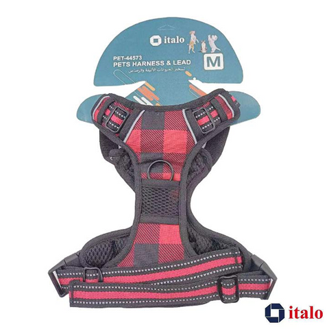 ITALO Dog Harness for Medium Dogs, Front Clip Dog Harness No Pull, No Choke M