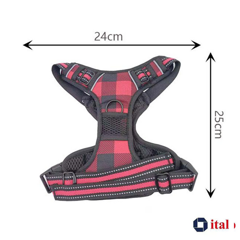 ITALO Dog Harness for Medium Dogs, Front Clip Dog Harness No Pull, No Choke M