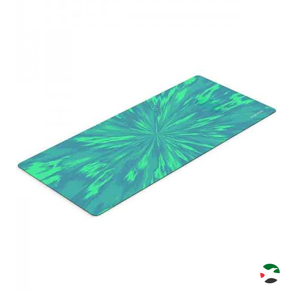 Huepad Isoflow Series, Premium Mousepads, HYDRAGLIDE Fabric Gaming Mouse pad, XL Desk Pad with Carry Case Tube (XL: 90x40cm, HYPERJUMP, ATOMIC GREEN