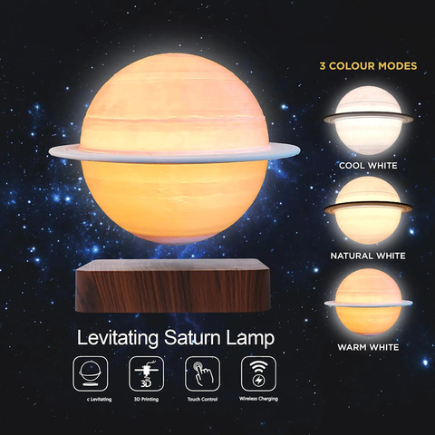 Magnetic Levitation Saturn Lamp Night Light