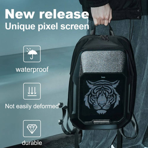 Divoom Cyberbag Pixel Art LED Backpack