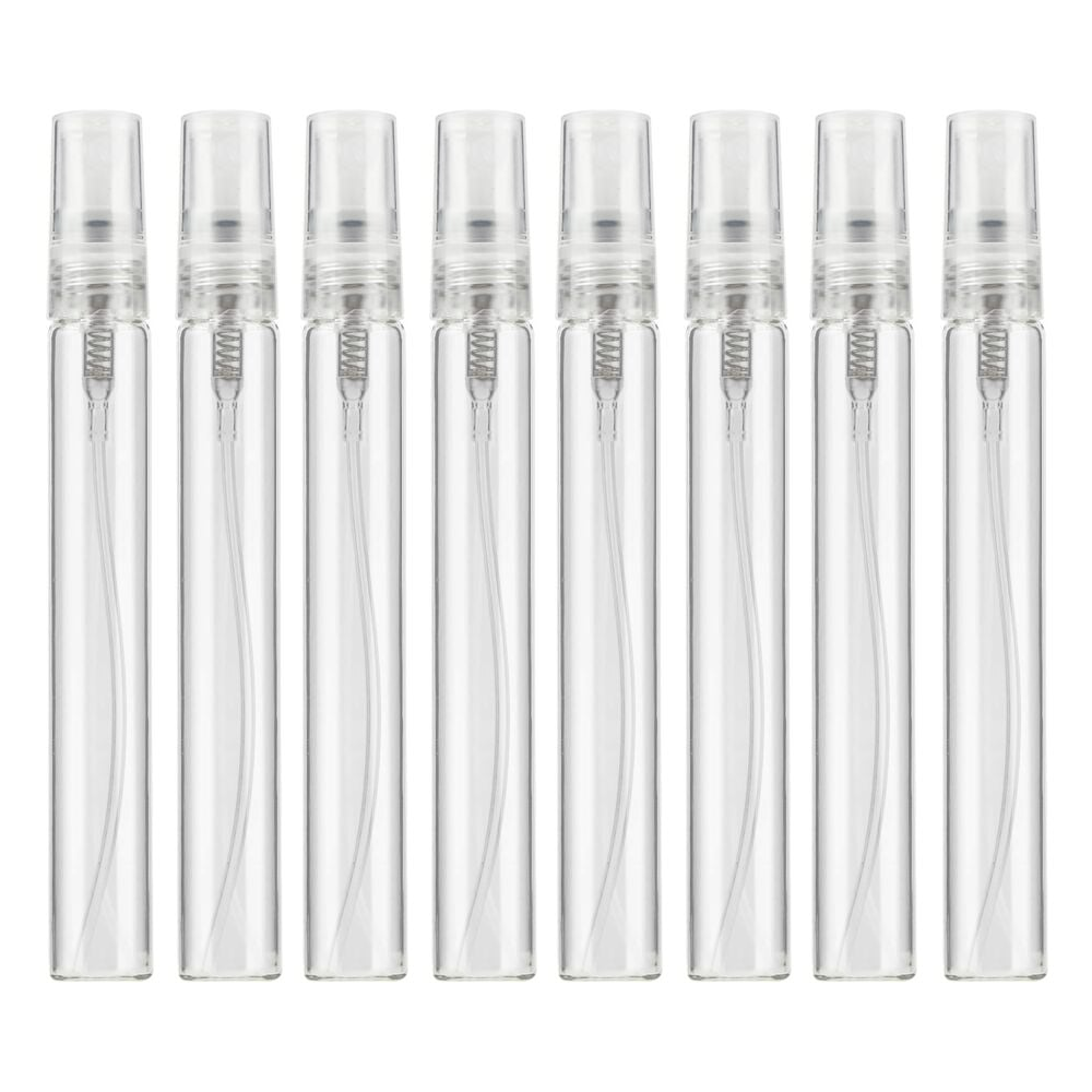 Willow 36Pcs Clear Glass Perfume Spray Bottle  (10ml / 5ml)