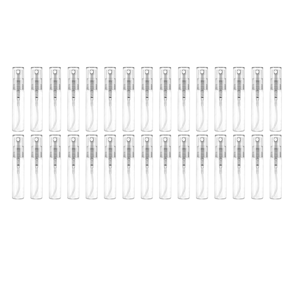 Willow 36Pcs Clear Glass Perfume Spray Bottle  (10ml / 5ml)