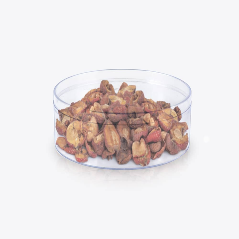 Willow Transparent Crystal Round Boxes  Food Dessert Gift Packaging Box 13.5x5Cms (200Pcs/Ctn) (Copy)