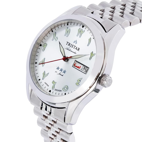 Tristar BA Series Men's Automatic Watch Arabic Numeral Dial Bracelet Wrist Watch for Men (Copy) (Copy) (Copy)