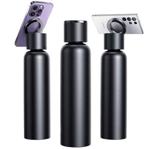 Magnetic Water Bottle & Phone Holder