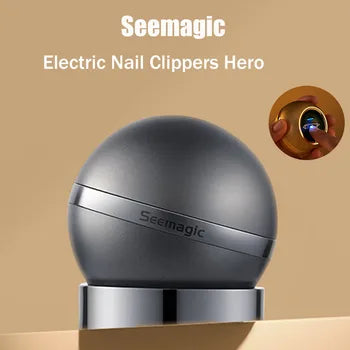 Seemagic Electric Automatic Nail Clipper Hero with LED Light Trimmer Infrared Pro