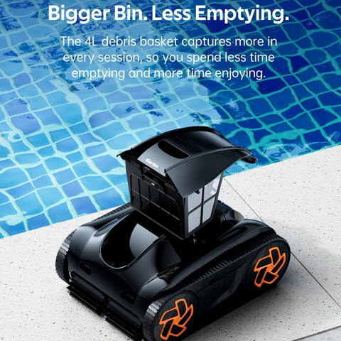 iGarden Robotic Pool Cleaner K Series, Up to 3.5H Runtime Cordless Pool Vacuum