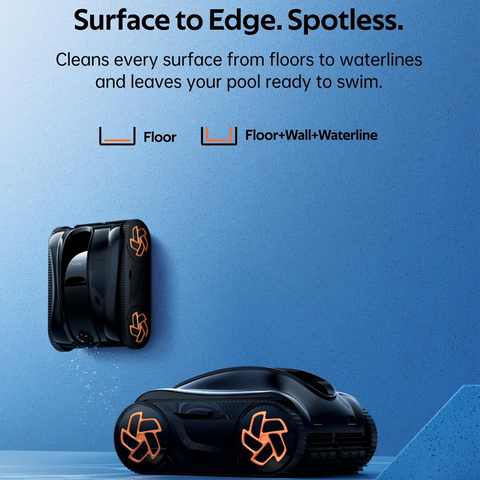 iGarden Robotic Pool Cleaner K Series, Up to 3.5H Runtime Cordless Pool Vacuum
