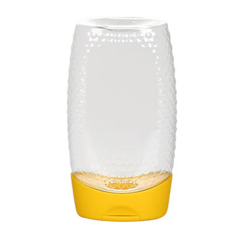 Willow 12 Plastic Squeeze Bottle & Lid Honey Jar 500GM - Food Grade Jar