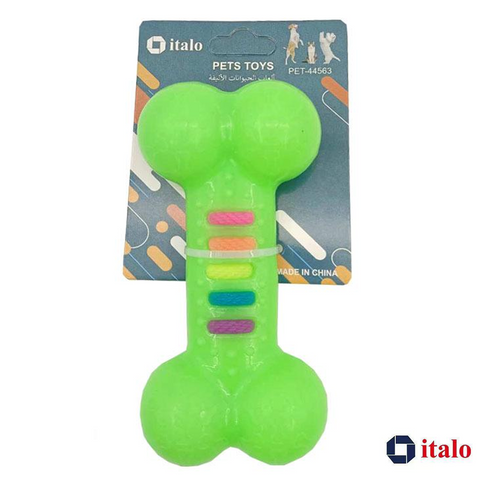 Pet Supplies Teething Dog Toy for Puppies/Large Dogs Teething Rubber Bone Shape Toy 15.5 cm