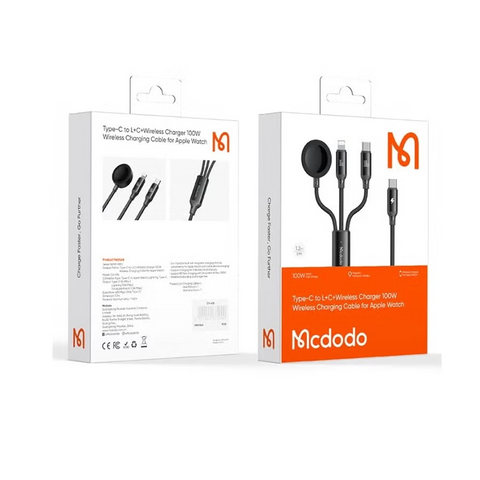 Mcdodo 3in1 charging cable model CA-494