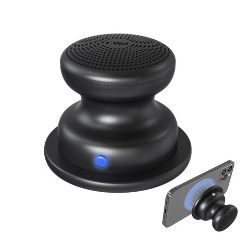 EWA Magnetic Mini Bluetooth Speaker with 6 Hours Playtime, Portable Wireless Speaker