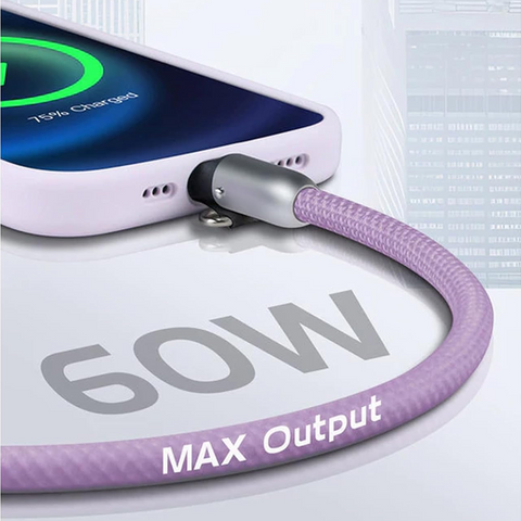 120CM USB Type C Magnetic Charging Cable, 60W Fast Charging USB-C Cable with Magnetic Detachable Connector