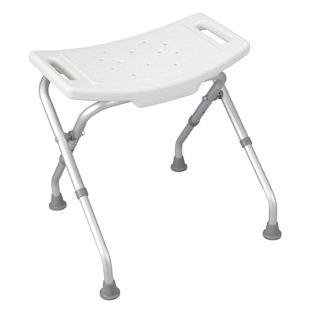 Drive Medical 12486 Handicap Bathroom Bench, White