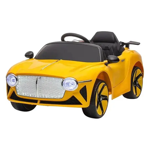 Kids Remote Control Ride-On Car - Yellow